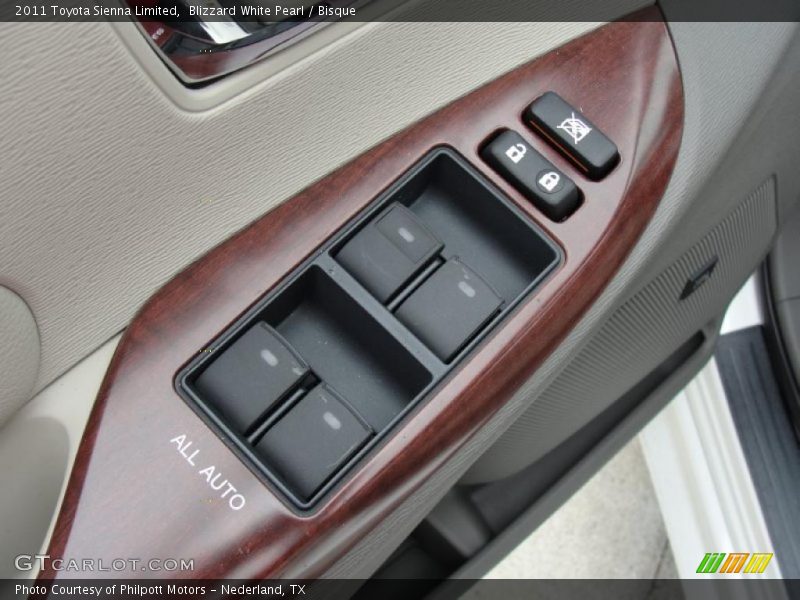 Blizzard White Pearl / Bisque 2011 Toyota Sienna Limited