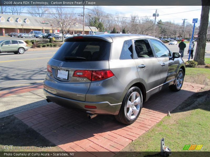 Carbon Bronze Pearl / Taupe 2008 Acura RDX Technology