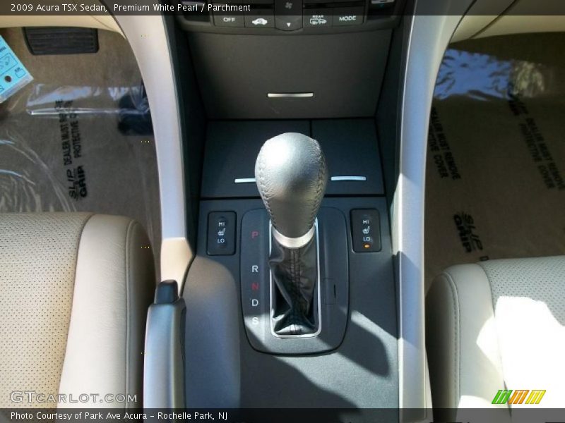  2009 TSX Sedan 5 Speed Sequential SportShift Automatic Shifter