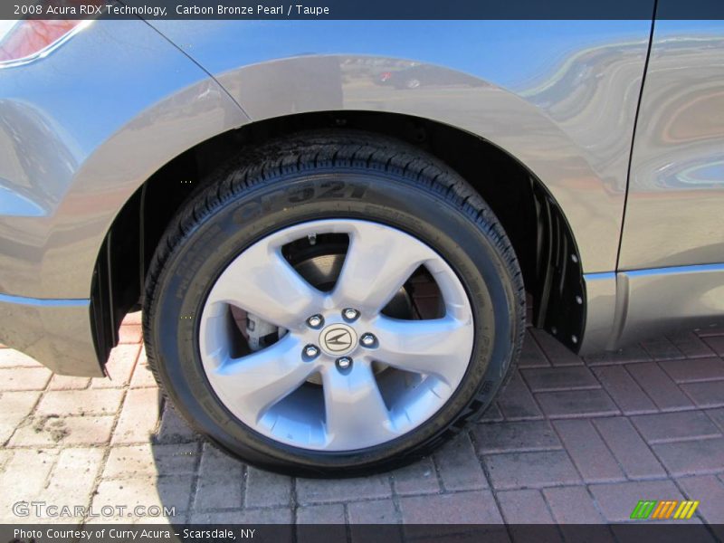 Carbon Bronze Pearl / Taupe 2008 Acura RDX Technology