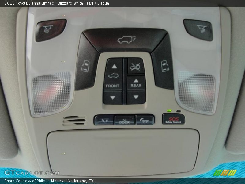 Blizzard White Pearl / Bisque 2011 Toyota Sienna Limited