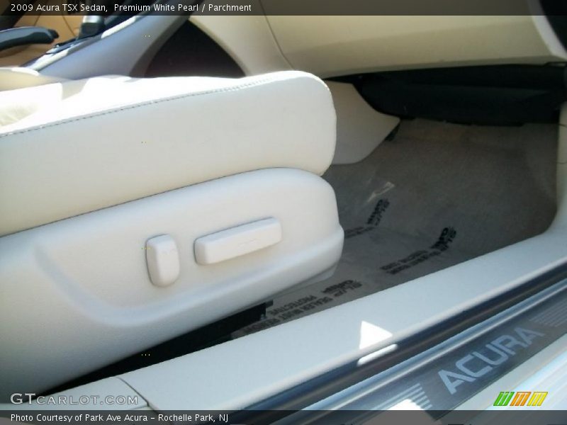 Premium White Pearl / Parchment 2009 Acura TSX Sedan