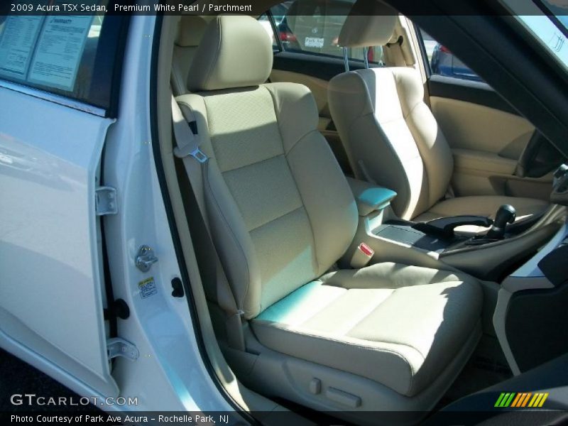 Premium White Pearl / Parchment 2009 Acura TSX Sedan