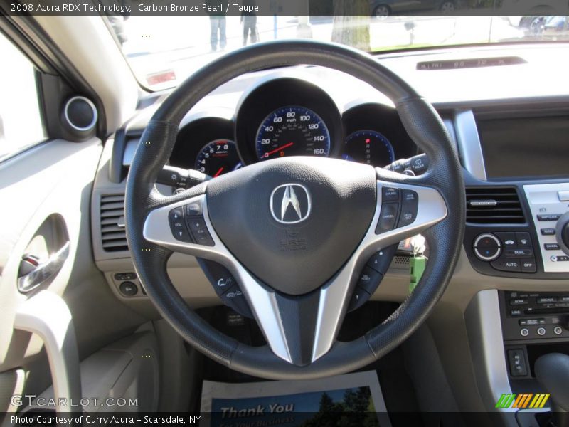  2008 RDX Technology Steering Wheel