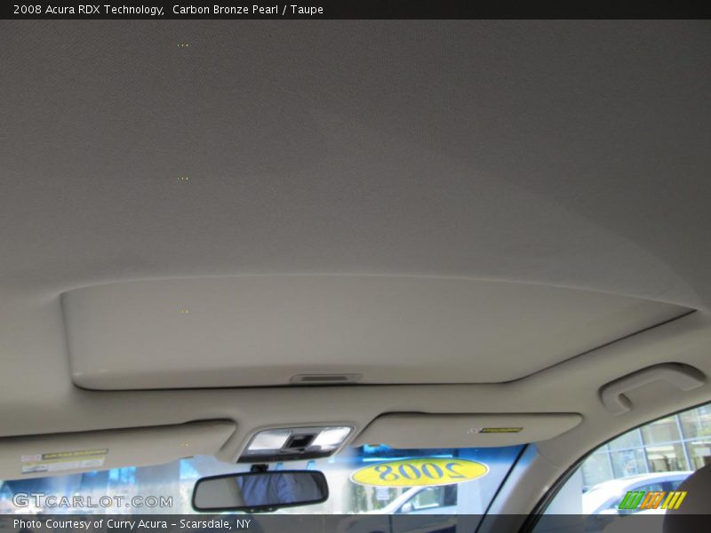 Carbon Bronze Pearl / Taupe 2008 Acura RDX Technology