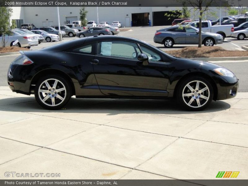 Kalapana Black / Dark Charcoal 2008 Mitsubishi Eclipse GT Coupe