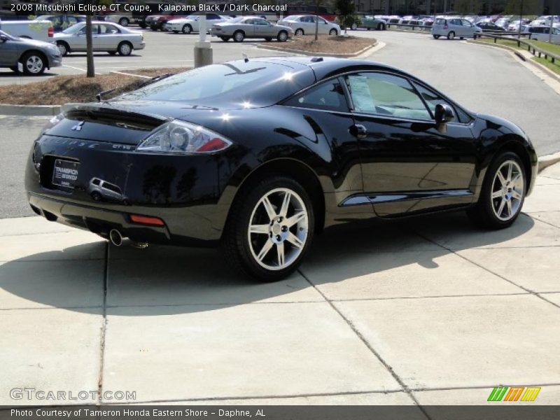 Kalapana Black / Dark Charcoal 2008 Mitsubishi Eclipse GT Coupe