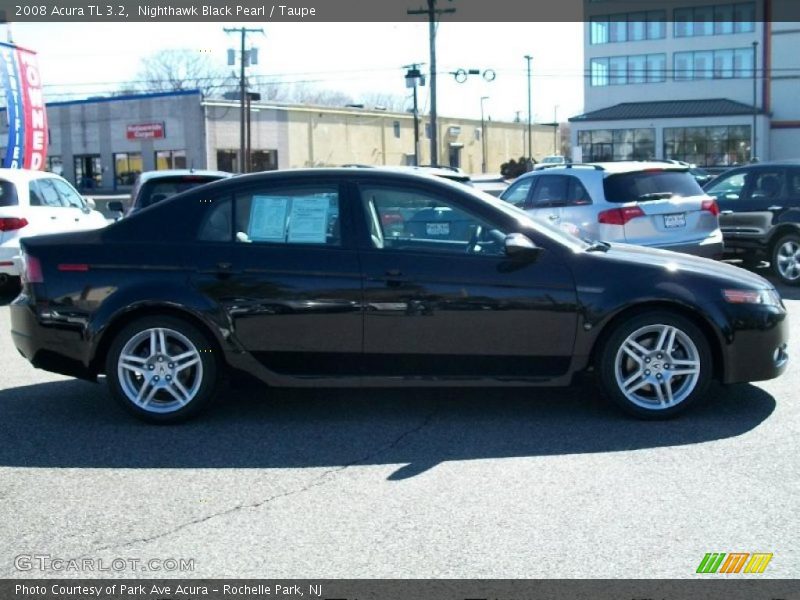 Nighthawk Black Pearl / Taupe 2008 Acura TL 3.2
