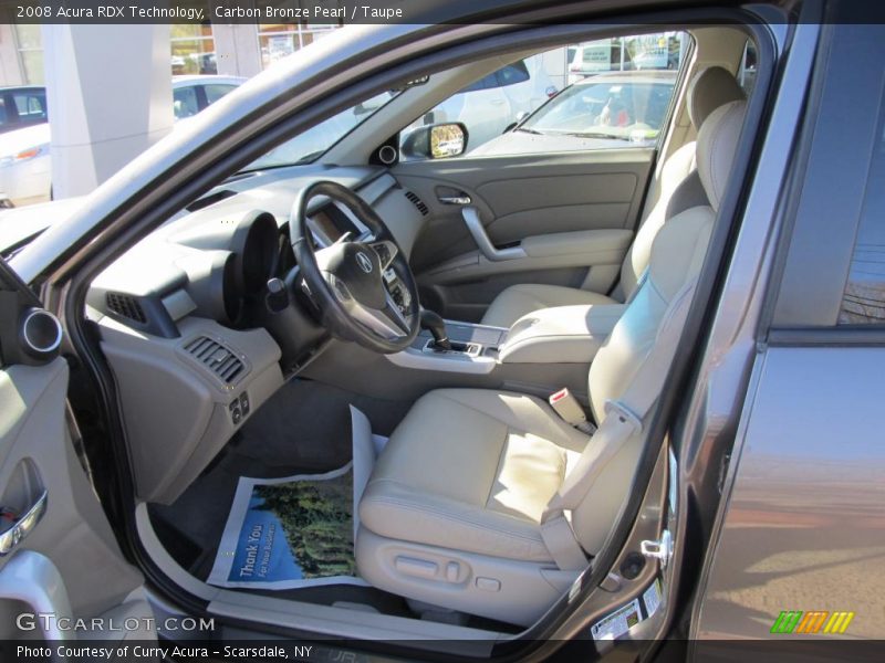 Carbon Bronze Pearl / Taupe 2008 Acura RDX Technology