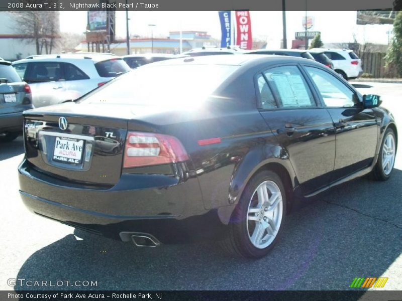 Nighthawk Black Pearl / Taupe 2008 Acura TL 3.2