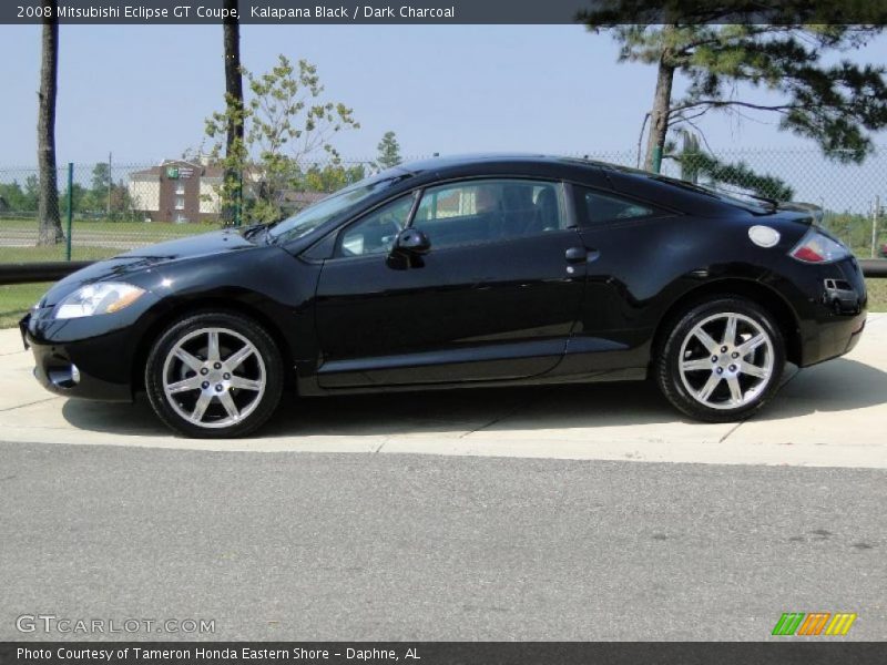 Kalapana Black / Dark Charcoal 2008 Mitsubishi Eclipse GT Coupe