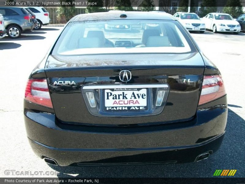 Nighthawk Black Pearl / Taupe 2008 Acura TL 3.2