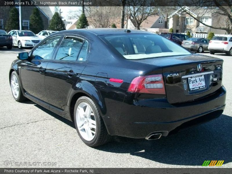 Nighthawk Black Pearl / Taupe 2008 Acura TL 3.2