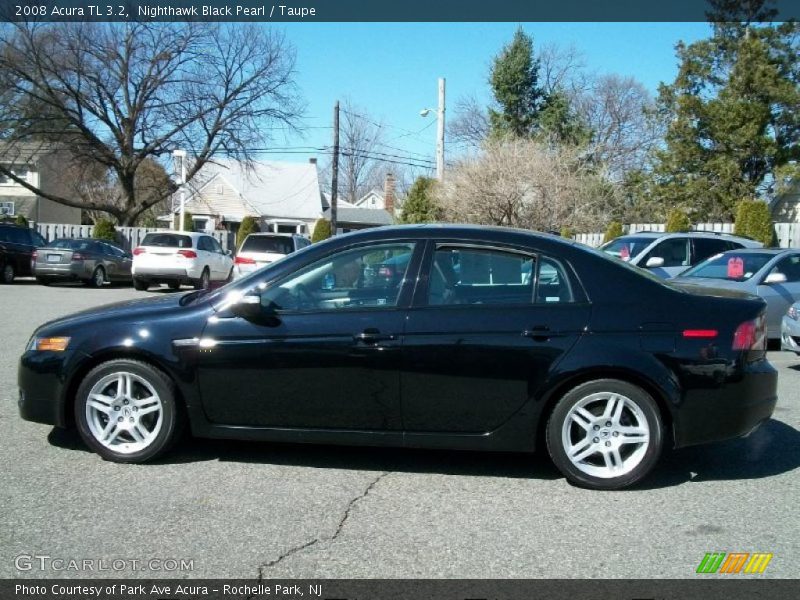 Nighthawk Black Pearl / Taupe 2008 Acura TL 3.2