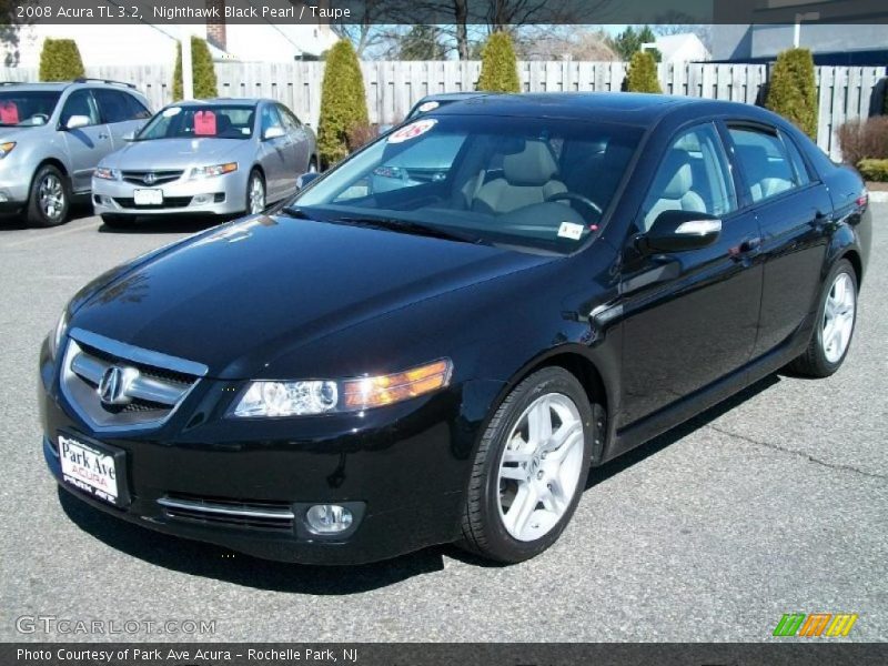Nighthawk Black Pearl / Taupe 2008 Acura TL 3.2