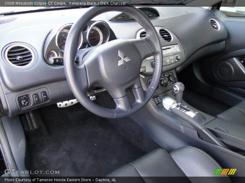 Dark Charcoal Interior - 2008 Eclipse GT Coupe 