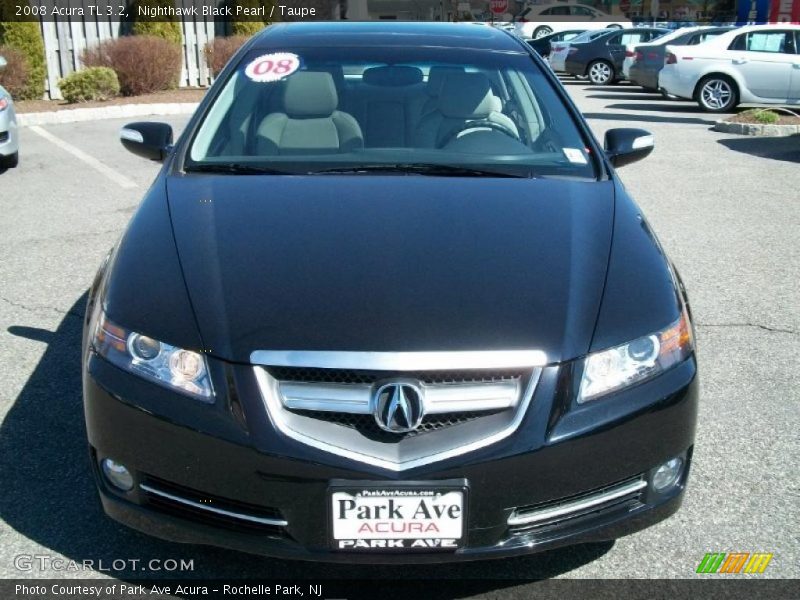 Nighthawk Black Pearl / Taupe 2008 Acura TL 3.2