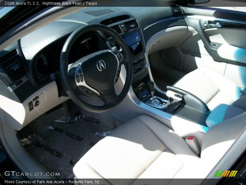 Nighthawk Black Pearl / Taupe 2008 Acura TL 3.2