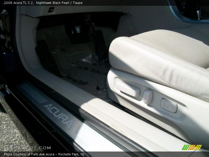 Nighthawk Black Pearl / Taupe 2008 Acura TL 3.2