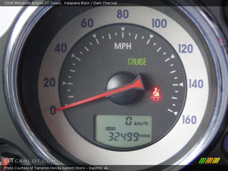 Kalapana Black / Dark Charcoal 2008 Mitsubishi Eclipse GT Coupe