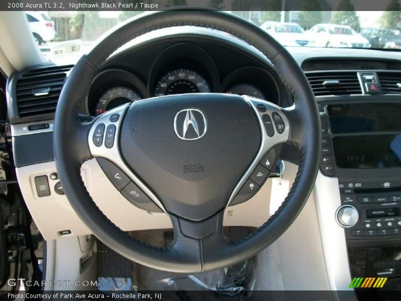 Nighthawk Black Pearl / Taupe 2008 Acura TL 3.2