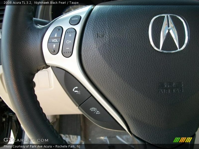 Nighthawk Black Pearl / Taupe 2008 Acura TL 3.2