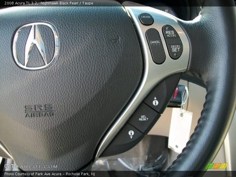Nighthawk Black Pearl / Taupe 2008 Acura TL 3.2