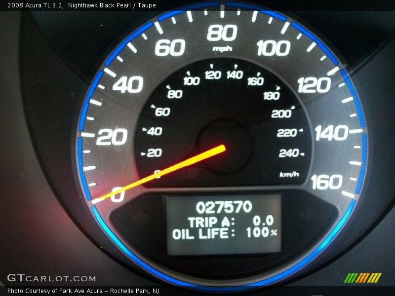 Nighthawk Black Pearl / Taupe 2008 Acura TL 3.2