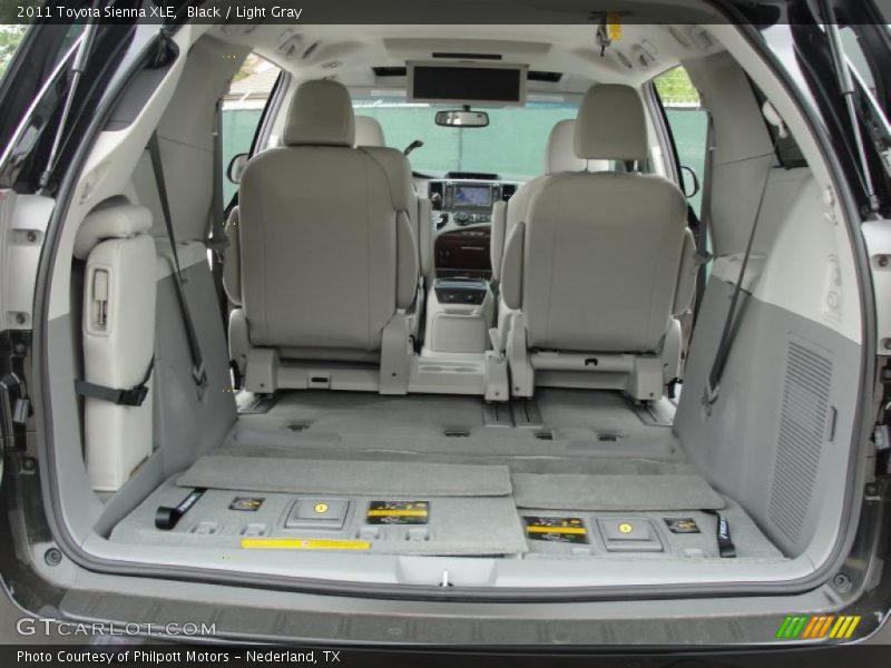  2011 Sienna XLE Light Gray Interior