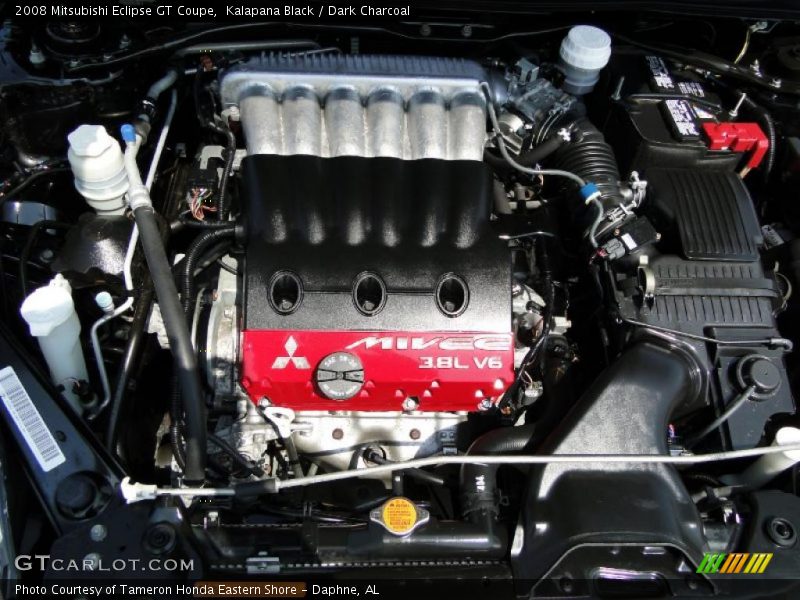  2008 Eclipse GT Coupe Engine - 3.8 Liter SOHC 24 Valve MIVEC V6
