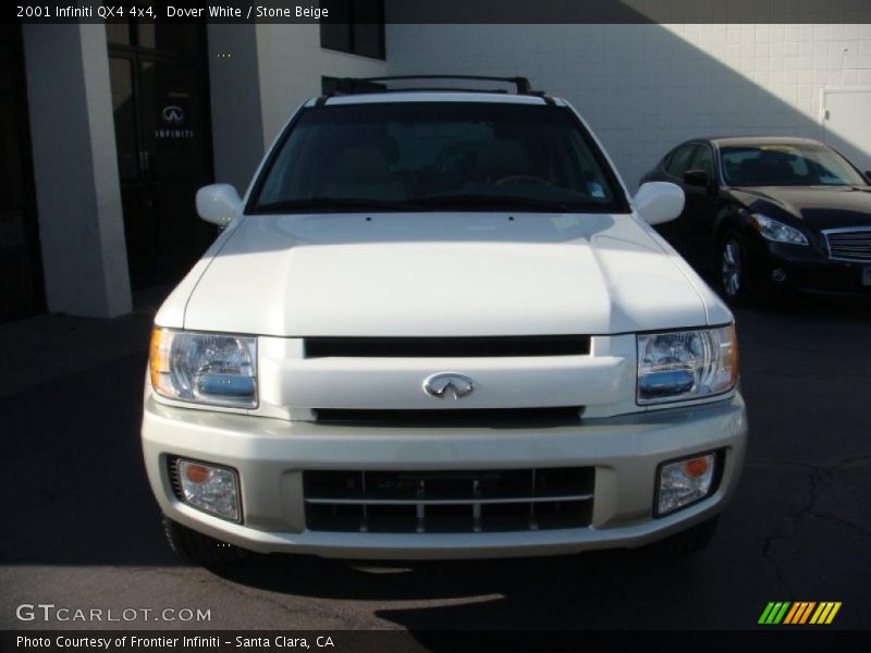 Dover White / Stone Beige 2001 Infiniti QX4 4x4