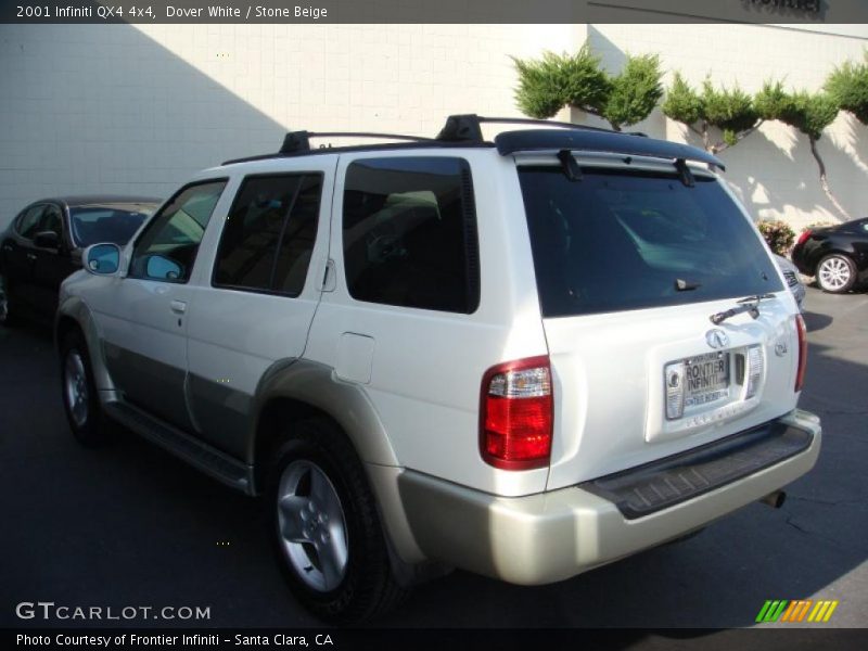 Dover White / Stone Beige 2001 Infiniti QX4 4x4