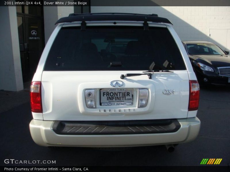 Dover White / Stone Beige 2001 Infiniti QX4 4x4