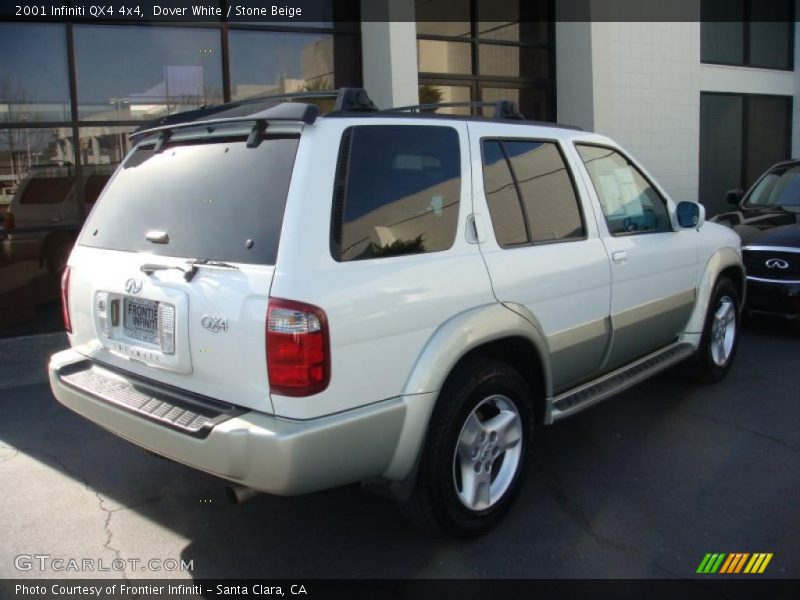 Dover White / Stone Beige 2001 Infiniti QX4 4x4