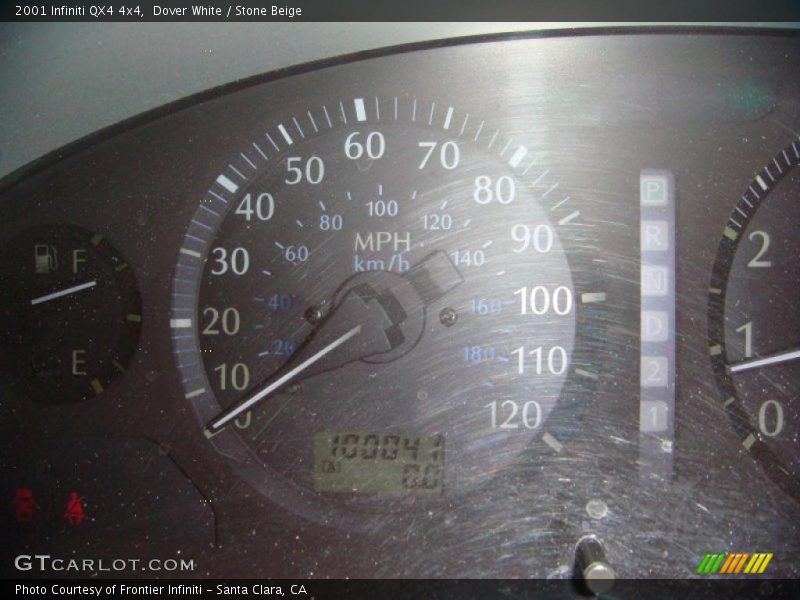 Dover White / Stone Beige 2001 Infiniti QX4 4x4