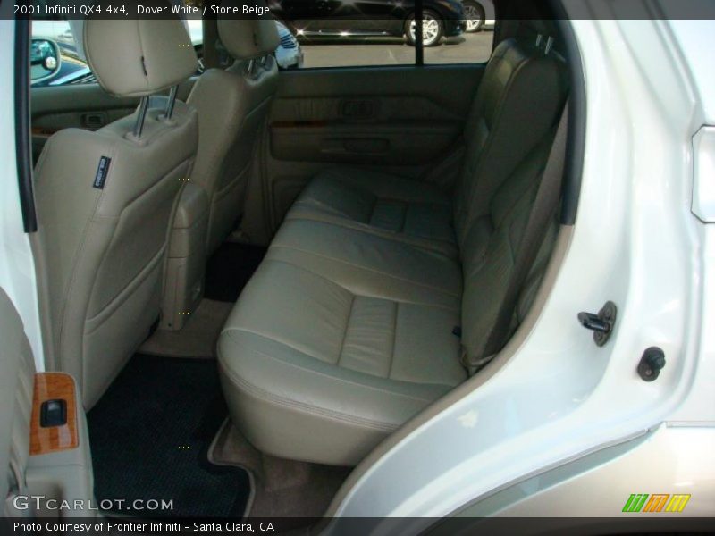 Dover White / Stone Beige 2001 Infiniti QX4 4x4