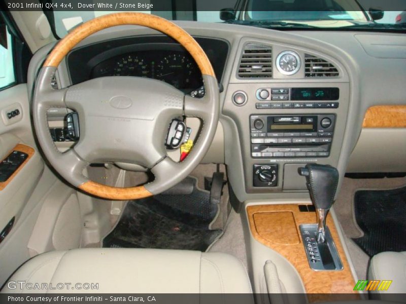  2001 QX4 4x4 Stone Beige Interior