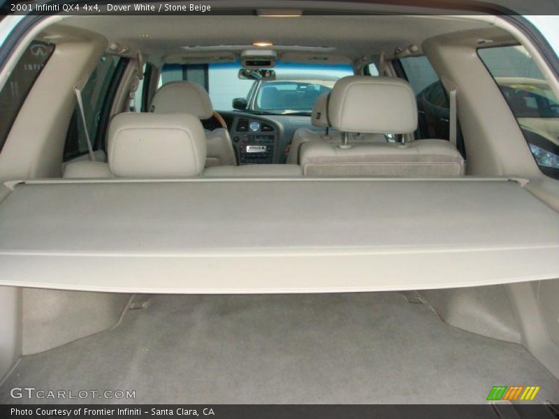 Dover White / Stone Beige 2001 Infiniti QX4 4x4
