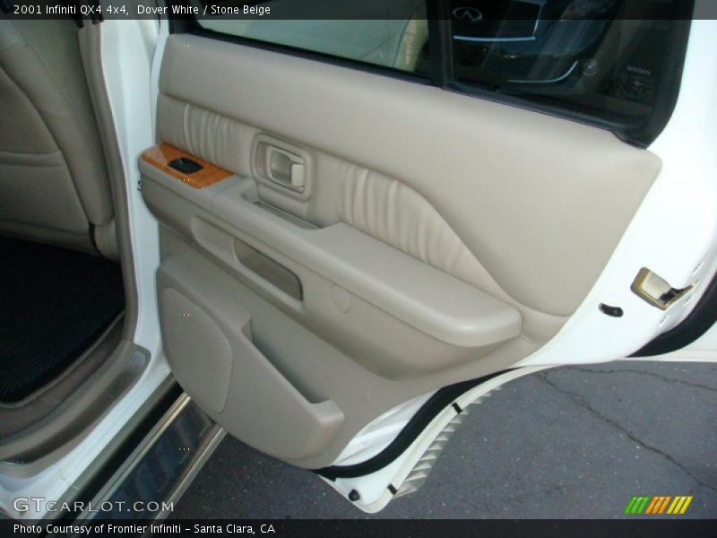 Dover White / Stone Beige 2001 Infiniti QX4 4x4