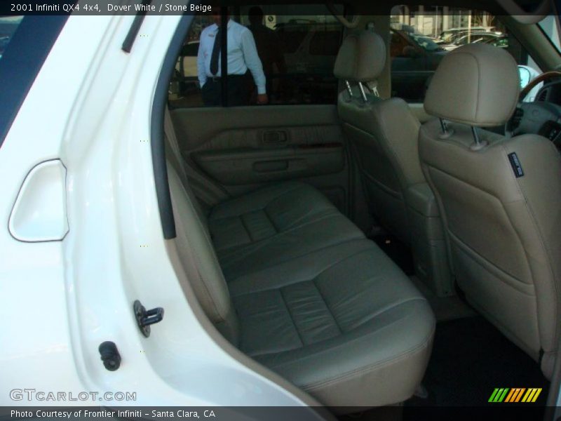 Dover White / Stone Beige 2001 Infiniti QX4 4x4