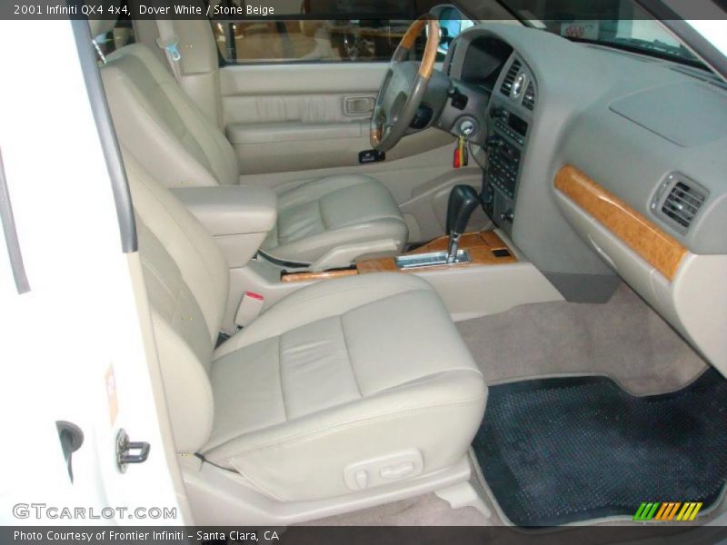  2001 QX4 4x4 Stone Beige Interior
