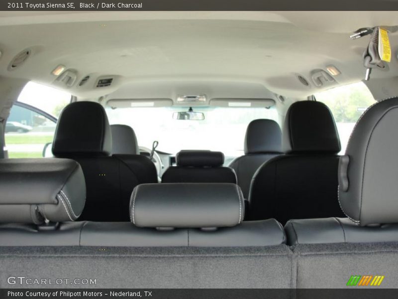 Black / Dark Charcoal 2011 Toyota Sienna SE