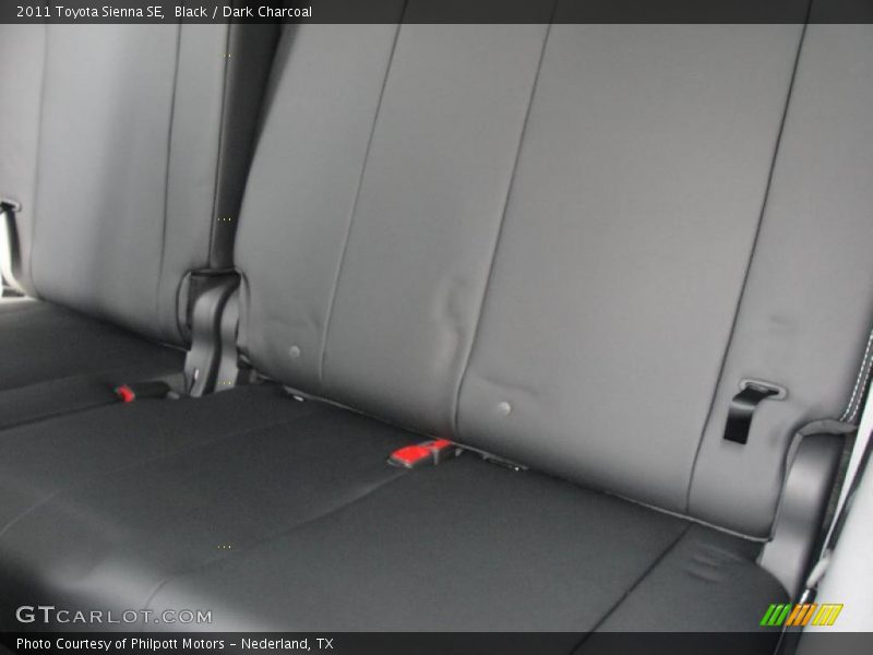 Black / Dark Charcoal 2011 Toyota Sienna SE