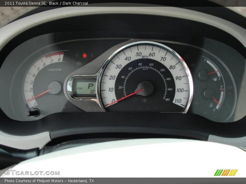  2011 Sienna SE SE Gauges