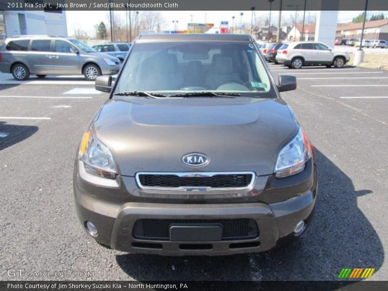 Java Brown / Sand/Black Houndstooth Cloth 2011 Kia Soul !