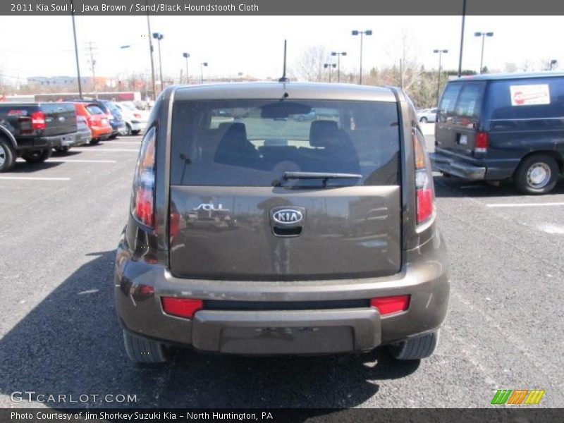 Java Brown / Sand/Black Houndstooth Cloth 2011 Kia Soul !