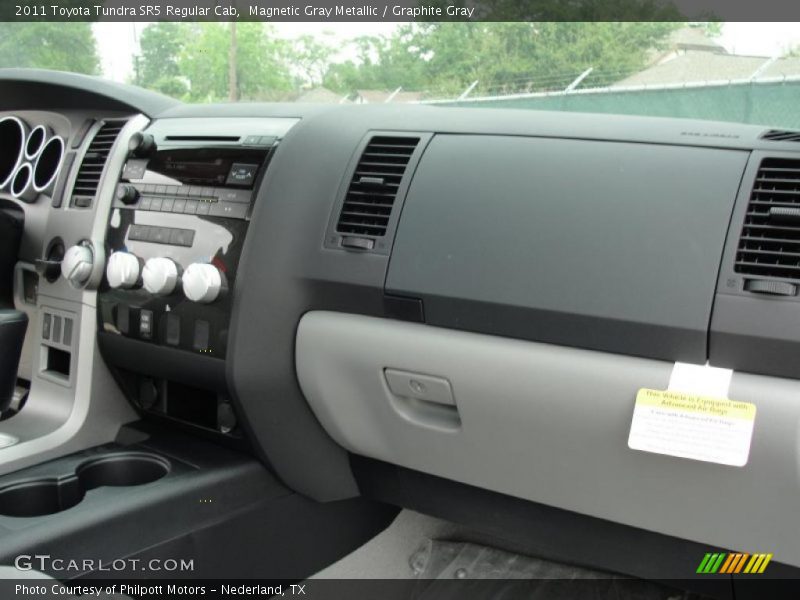 Magnetic Gray Metallic / Graphite Gray 2011 Toyota Tundra SR5 Regular Cab