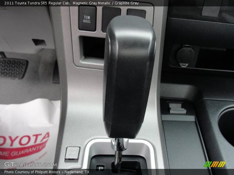 Magnetic Gray Metallic / Graphite Gray 2011 Toyota Tundra SR5 Regular Cab