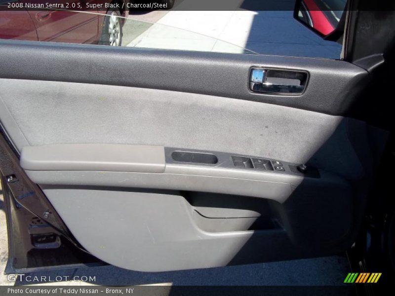 Super Black / Charcoal/Steel 2008 Nissan Sentra 2.0 S
