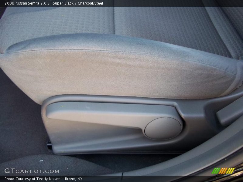 Super Black / Charcoal/Steel 2008 Nissan Sentra 2.0 S